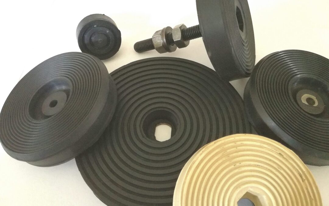 Piedini rigati – antivibranti d’appoggio